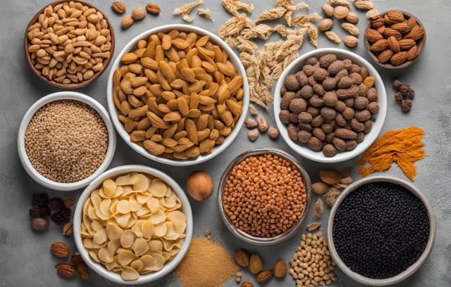 Different lentils varieties like brown, green, red, and black lentils for choosing right lentils to avoid mushiness